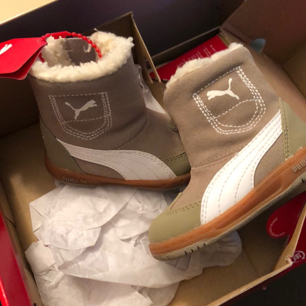 Puma contest suede boots